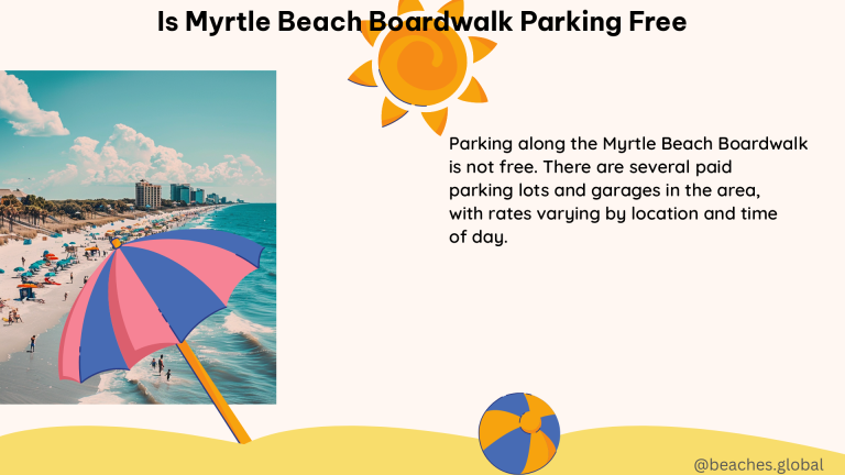 Is myrtle beach boardwalk parking free 1