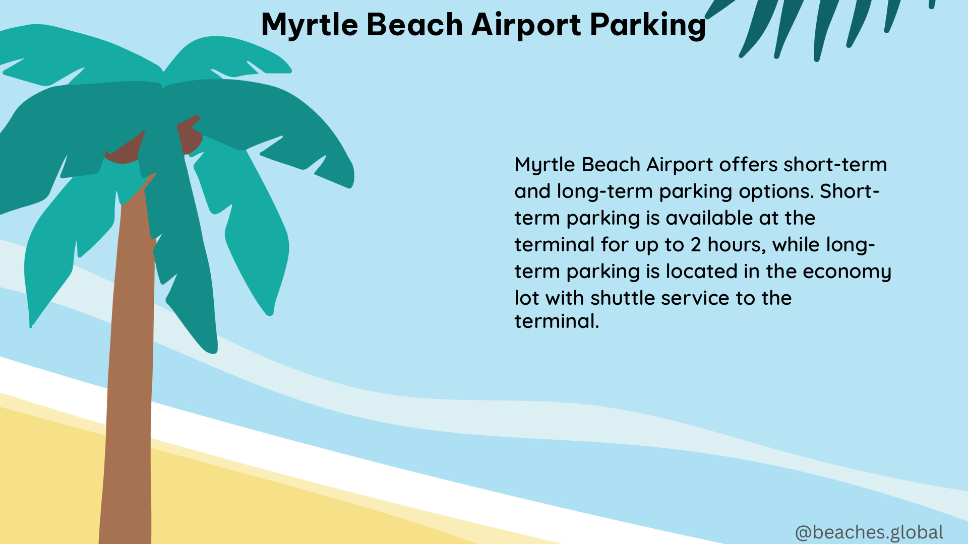 myrtle beach airport parking