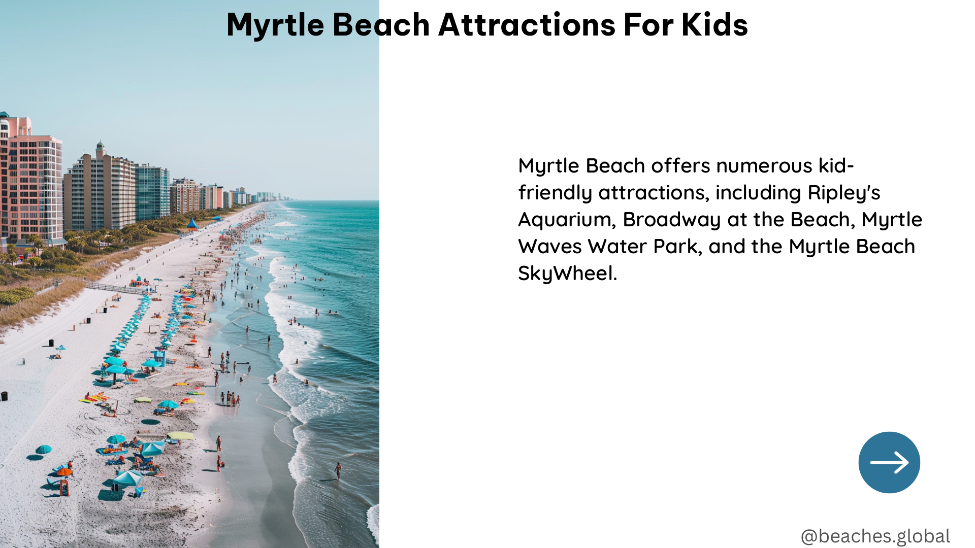 myrtle beach attractions for kids