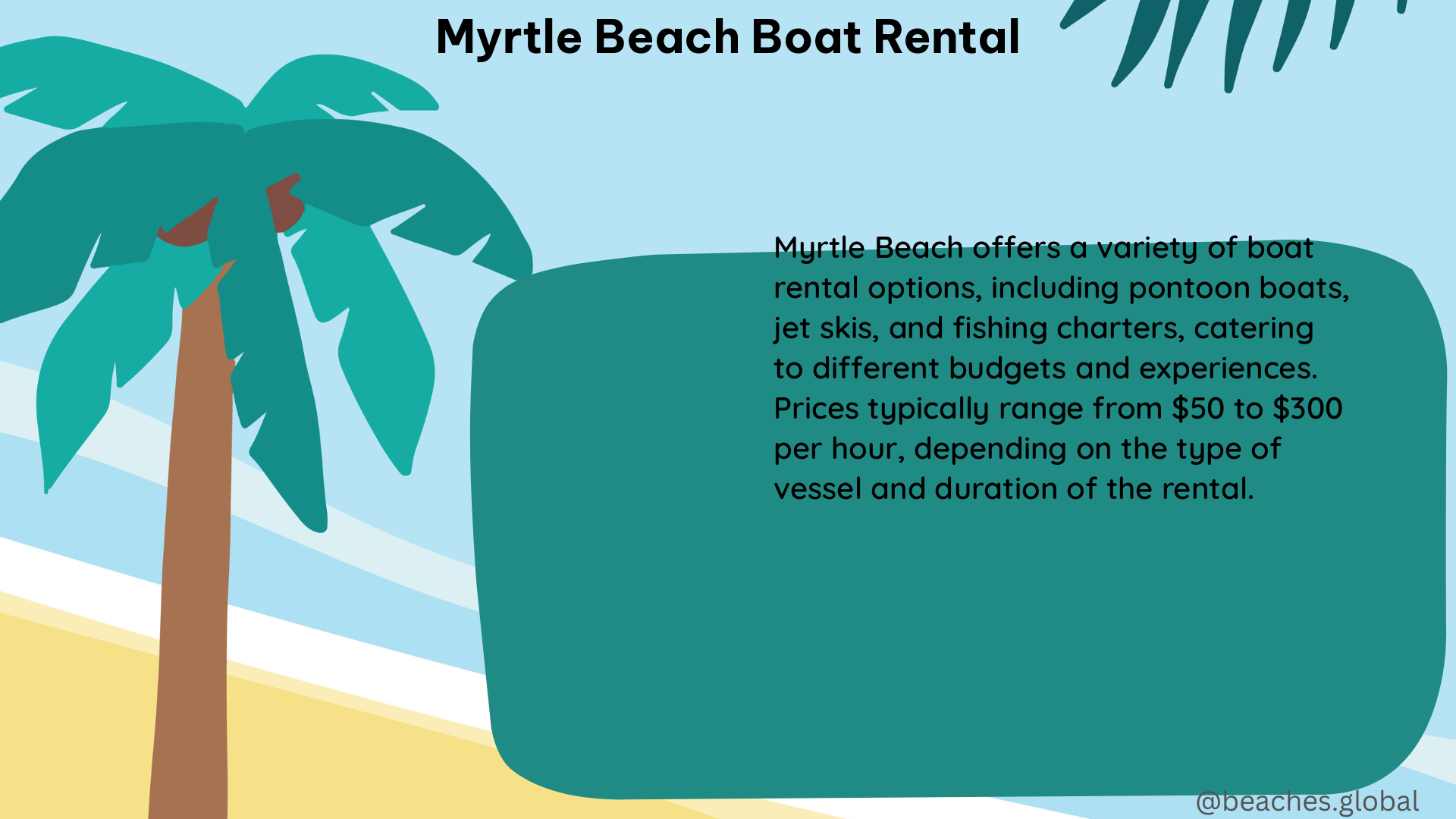 myrtle beach boat rental