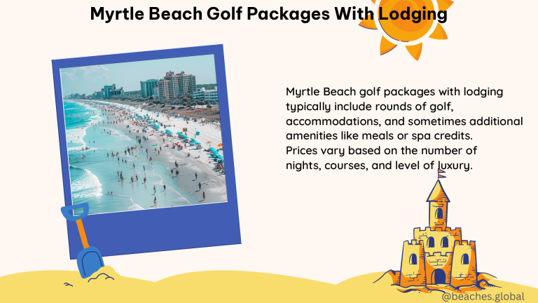 myrtle beach golf packages with lodging