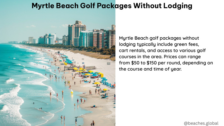 myrtle beach golf packages without lodging