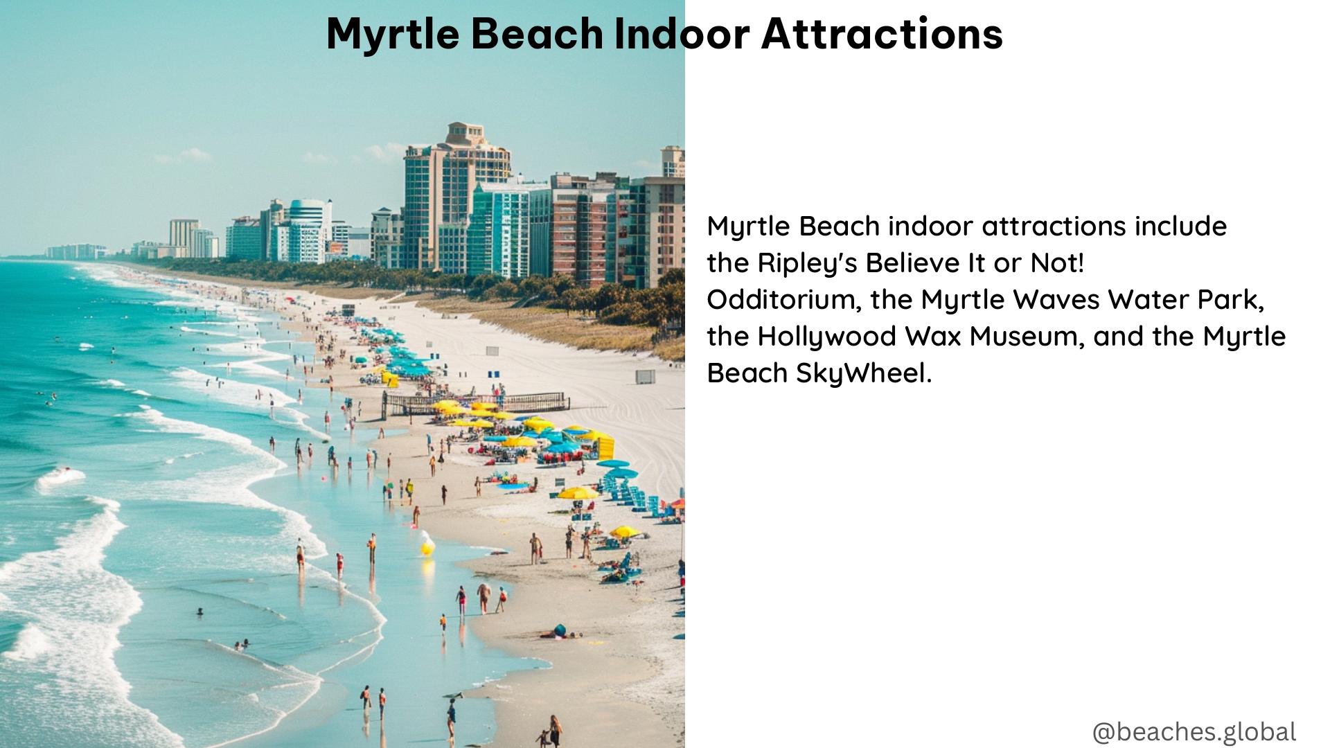 myrtle beach indoor attractions