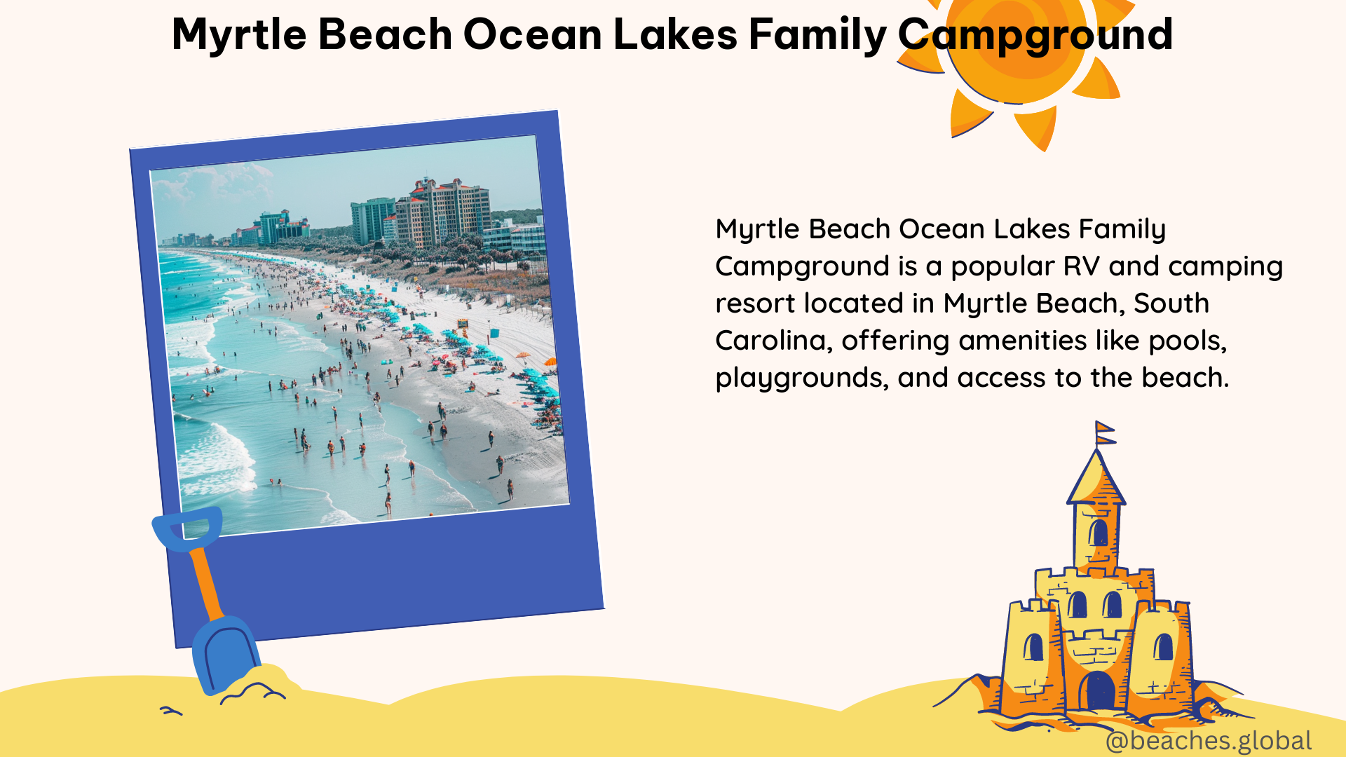 myrtle beach ocean lakes family campground