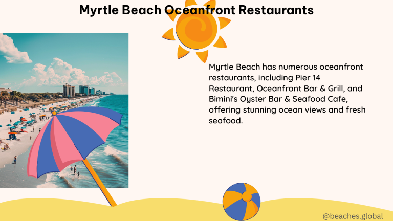 myrtle beach oceanfront restaurants 1