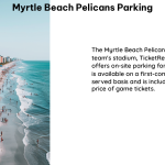 myrtle beach pelicans parking 1