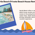 myrtle beach private beach house rentals 1