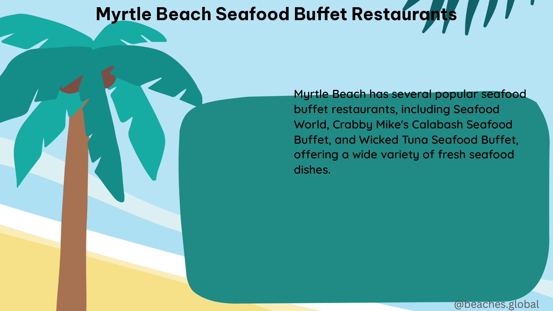 myrtle beach seafood buffet restaurants