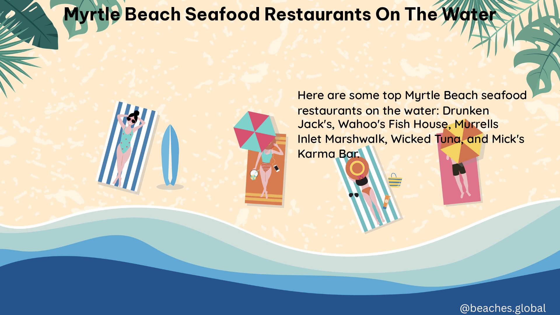 myrtle beach seafood restaurants on the water