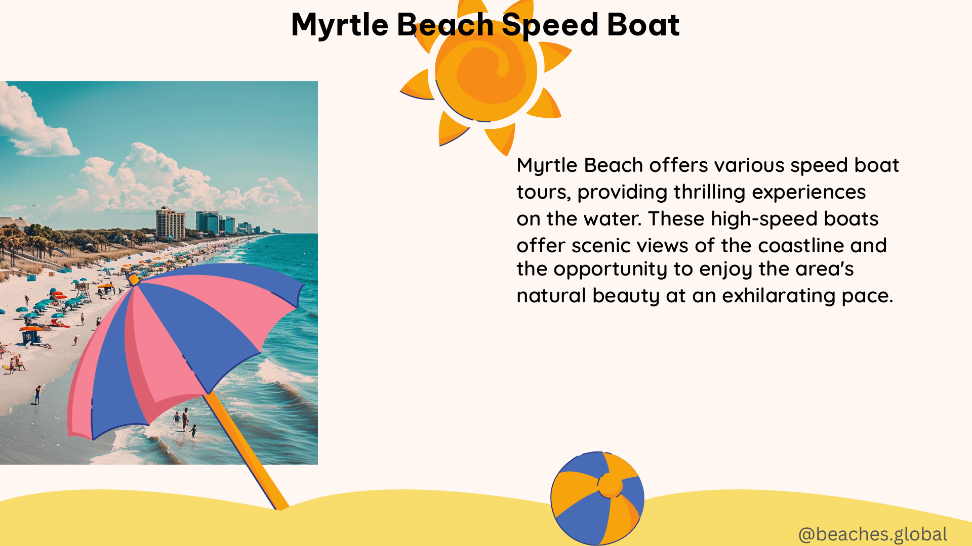 myrtle beach speed boat