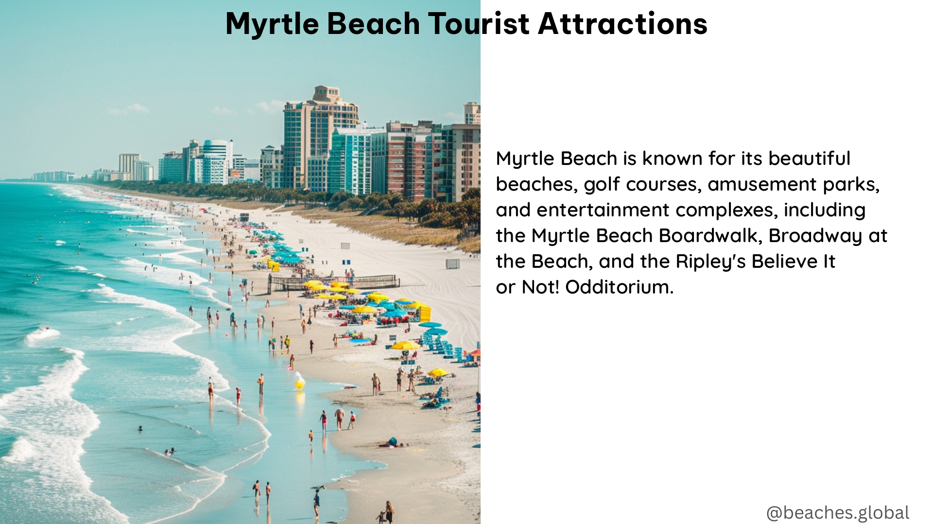 myrtle beach tourist attractions