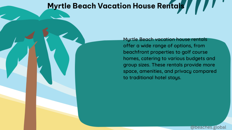 myrtle beach vacation house rentals 1