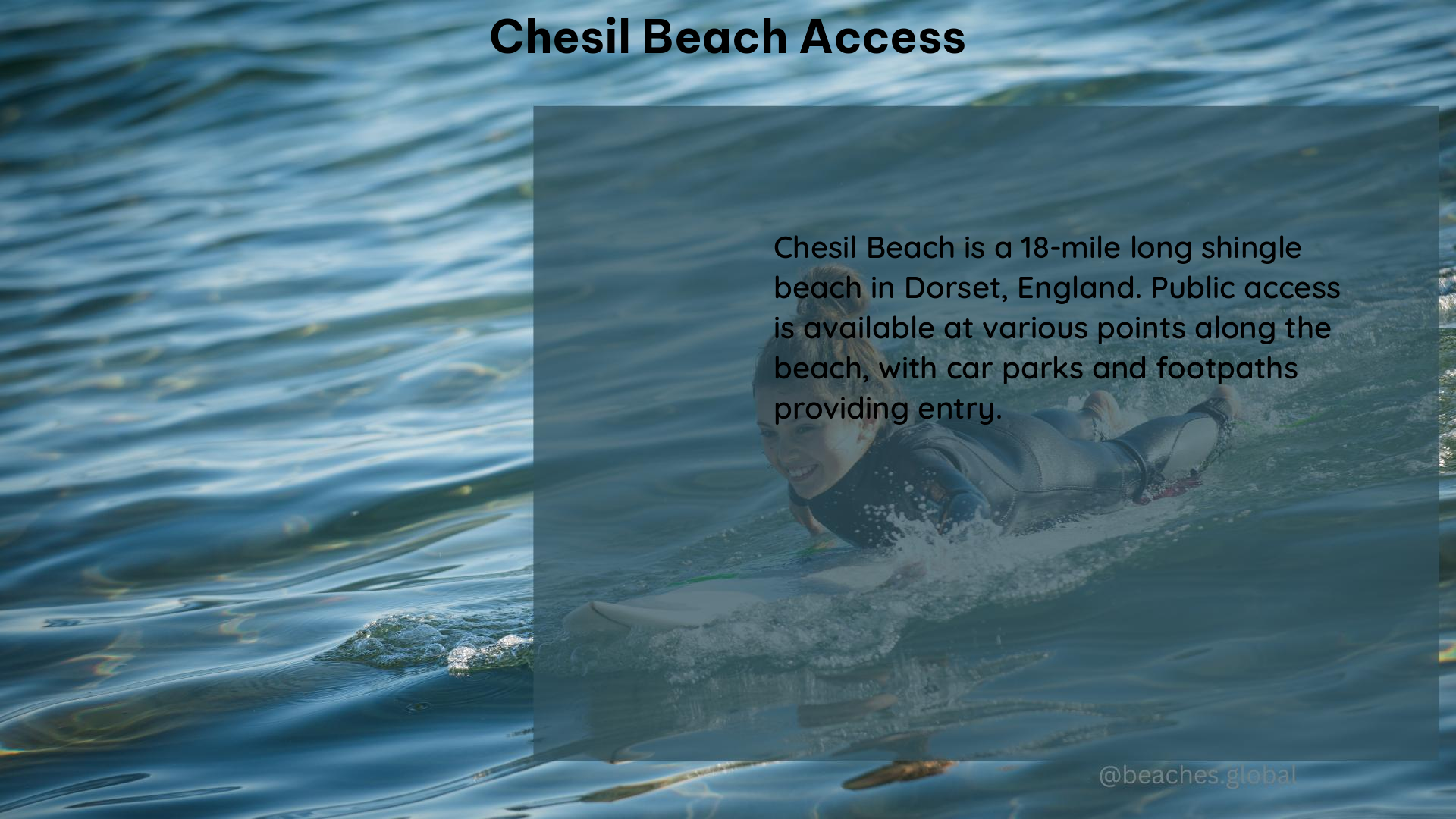 Chesil Beach Access