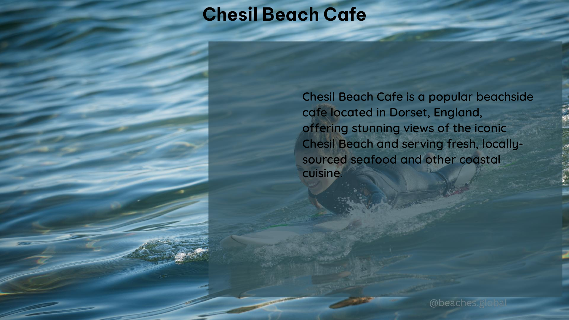 Chesil Beach Cafe