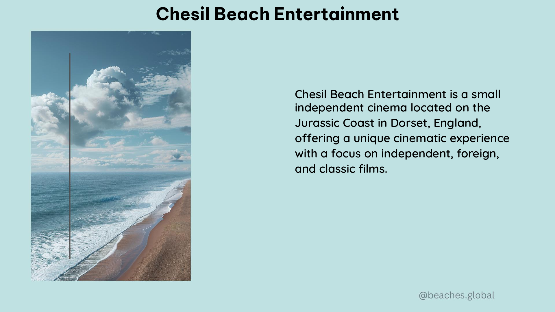 Chesil Beach Entertainment