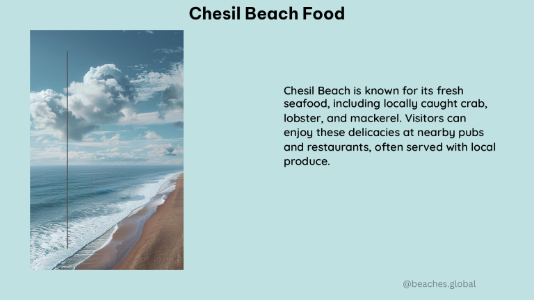 Chesil Beach Food