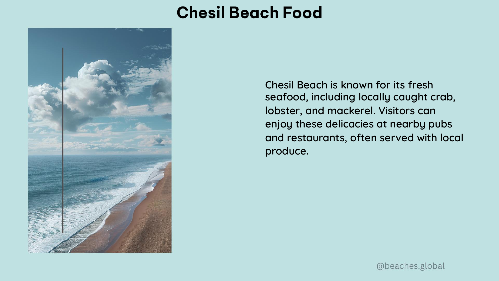 Chesil Beach Food