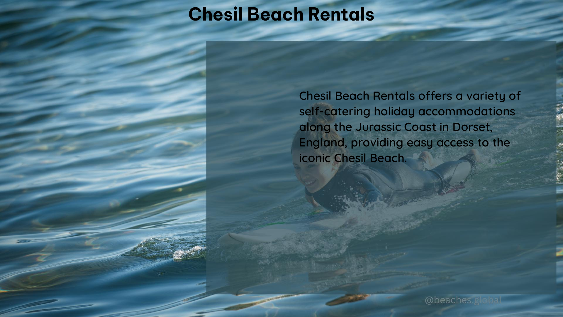 Chesil Beach Rentals