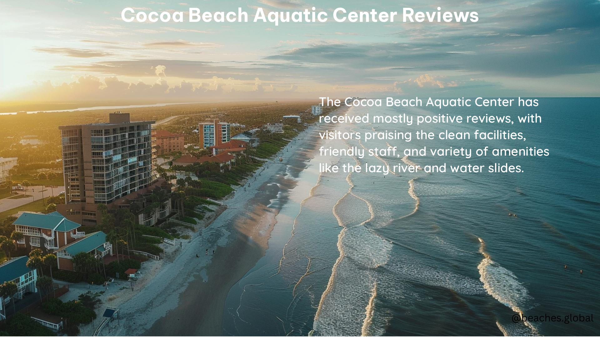 Cocoa Beach Aquatic Center Reviews