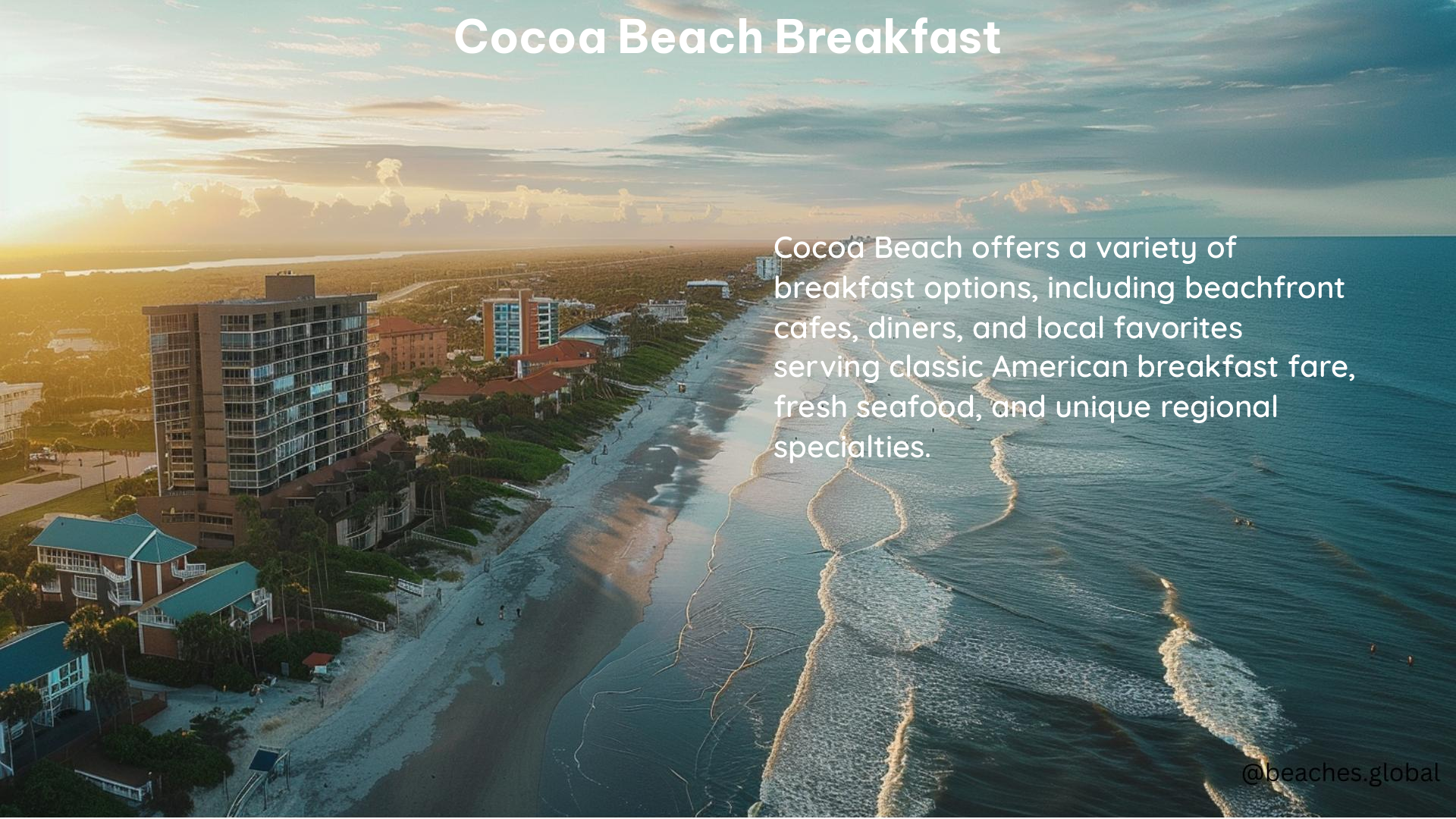 Cocoa Beach Breakfast