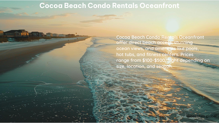 Cocoa Beach Condo Rentals Oceanfront