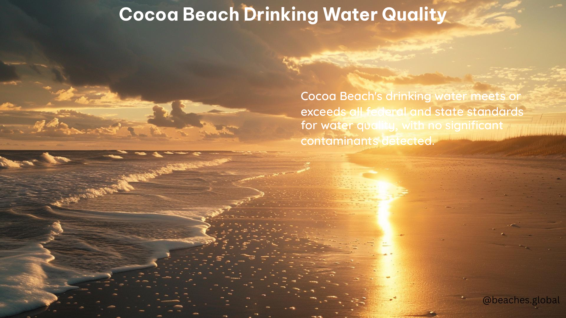 Cocoa Beach Drinking Water Quality