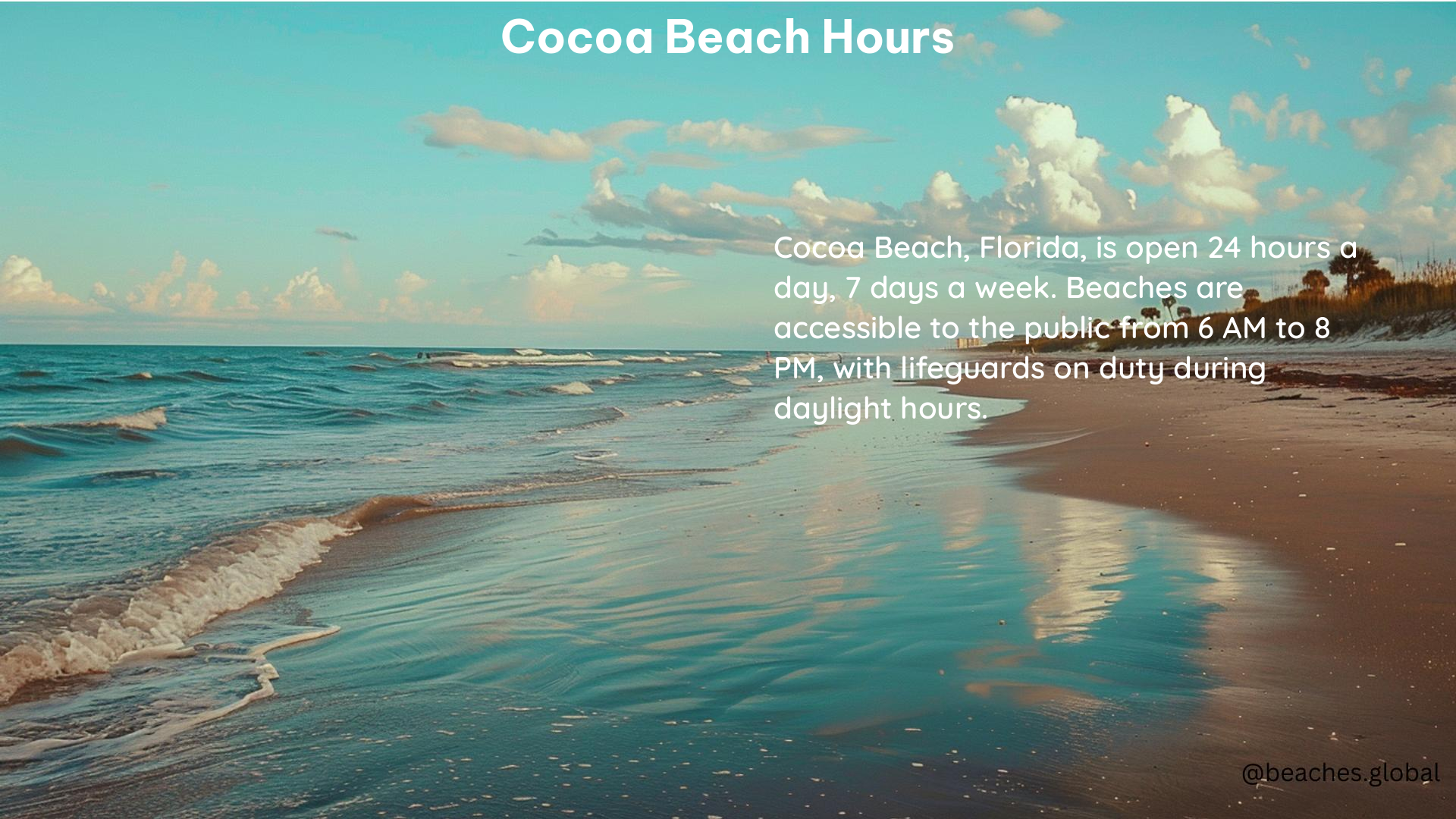 Cocoa Beach Hours