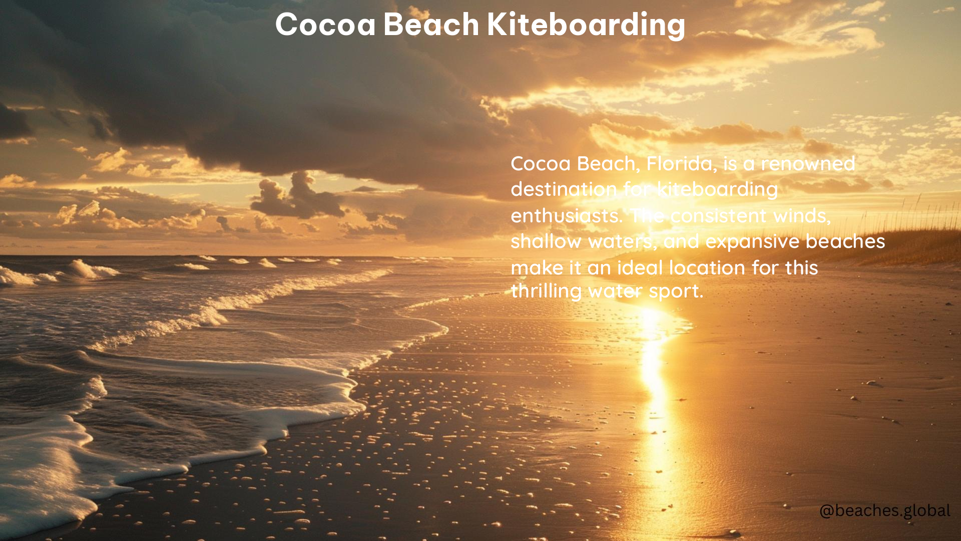 Cocoa Beach Kiteboarding