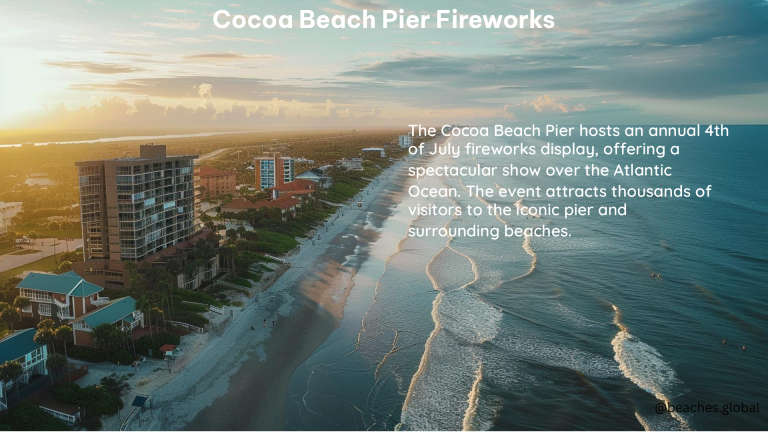 Cocoa Beach Pier Fireworks