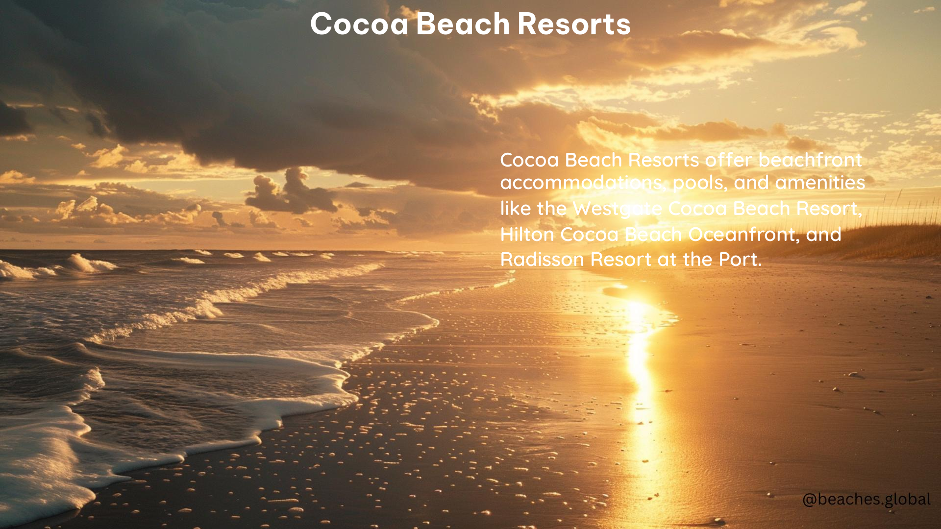 Cocoa Beach Resorts