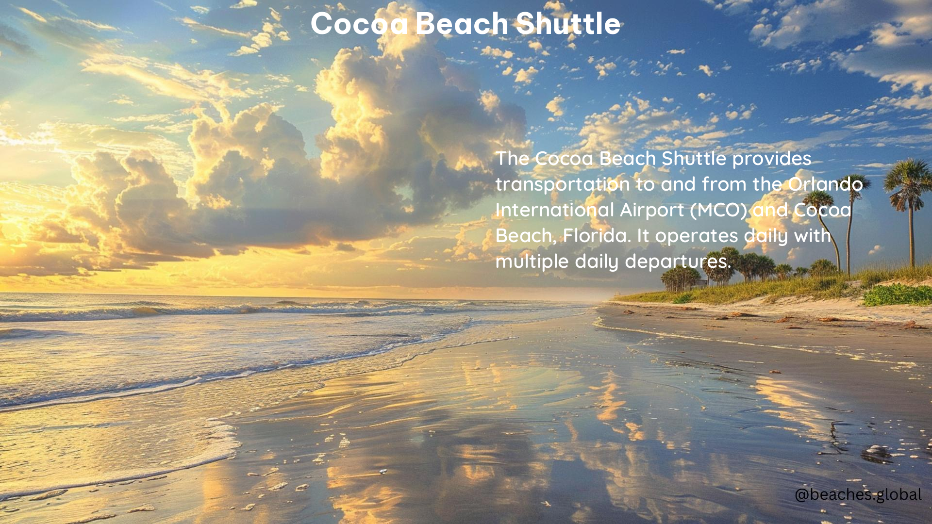 Cocoa Beach Shuttle