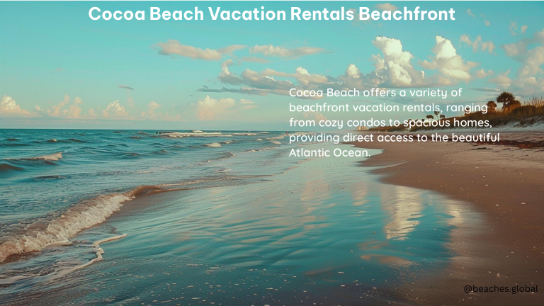 Cocoa Beach Vacation Rentals Beachfront