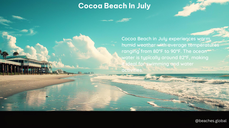 Cocoa Beach in July