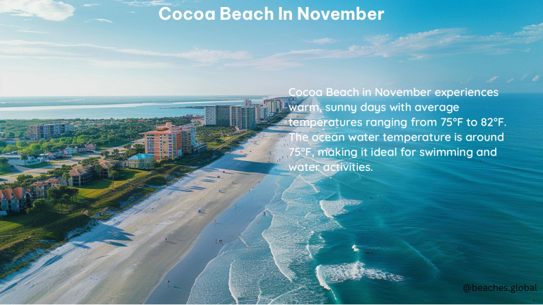 Cocoa Beach in November