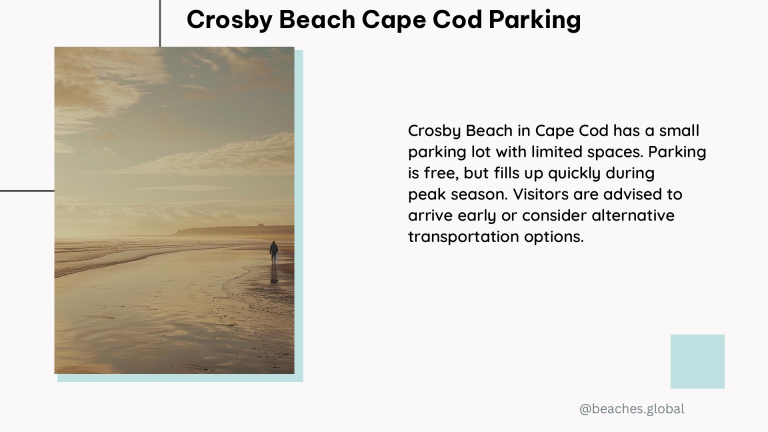 Crosby Beach Cape Cod Parking