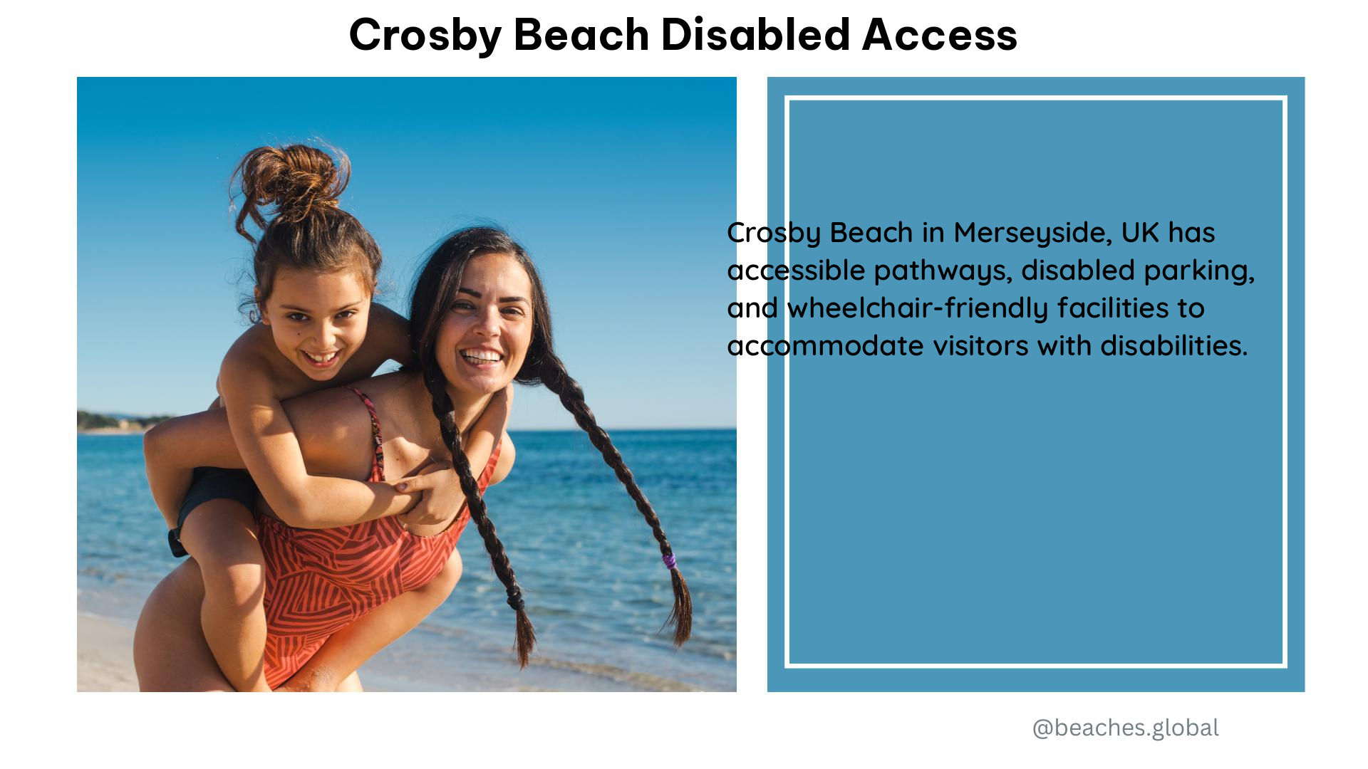 Crosby Beach Disabled Access