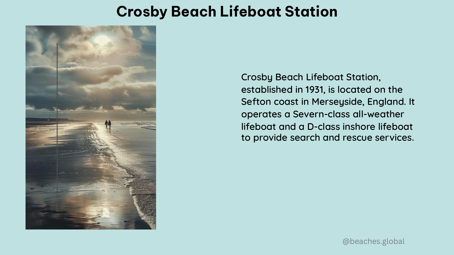 Crosby Beach Lifeboat Station