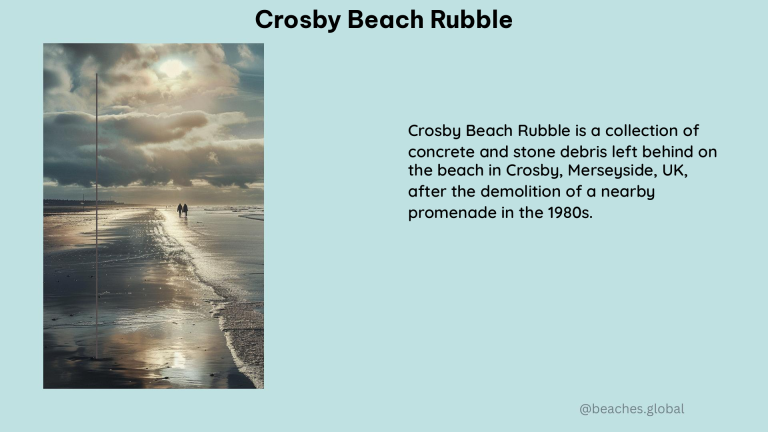 Crosby Beach Rubble