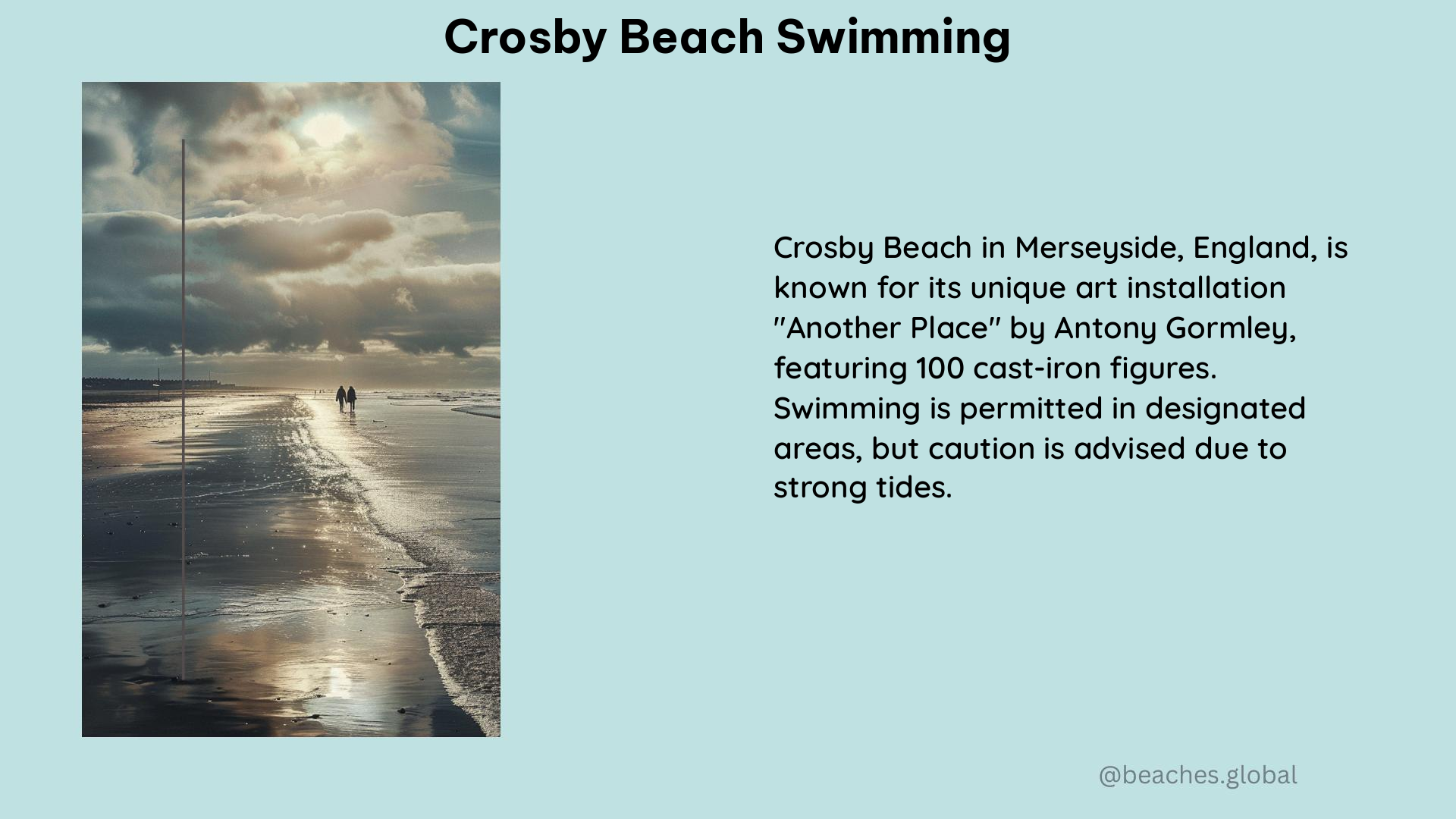 Crosby Beach Swimming