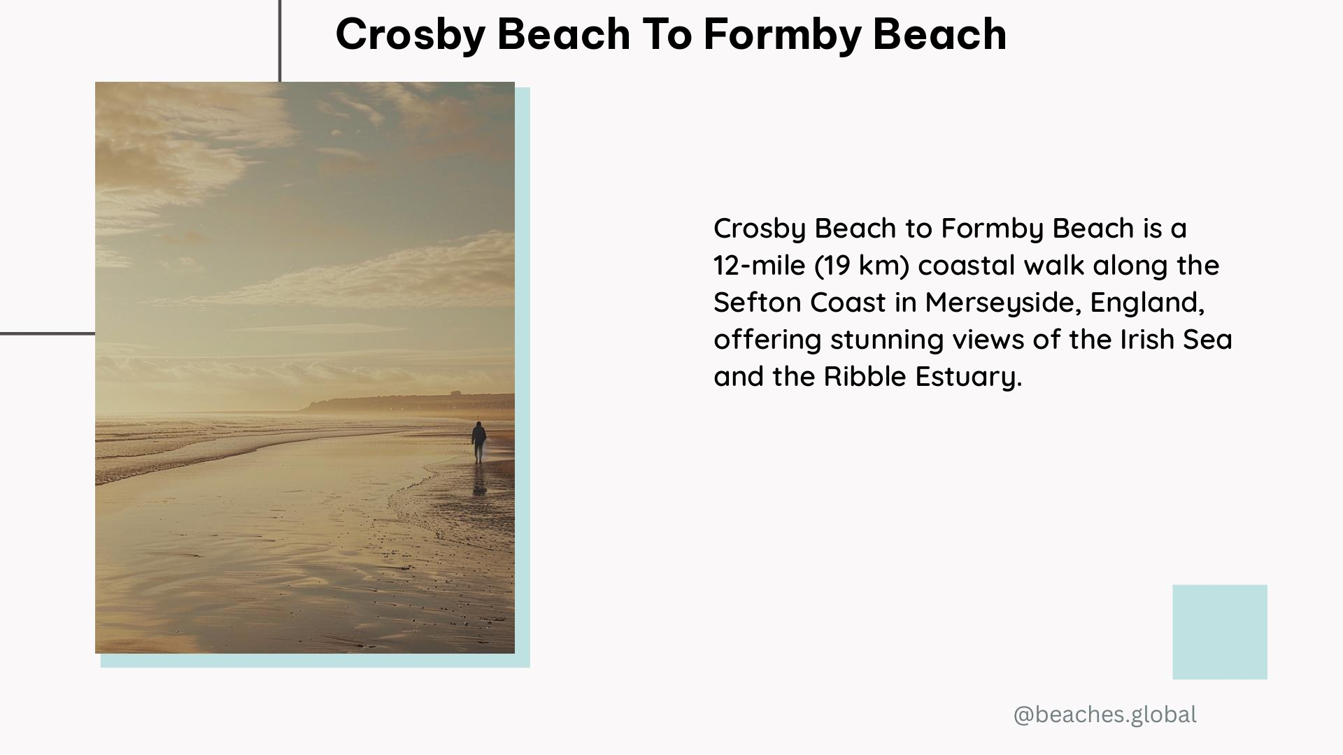 Crosby Beach to Formby Beach