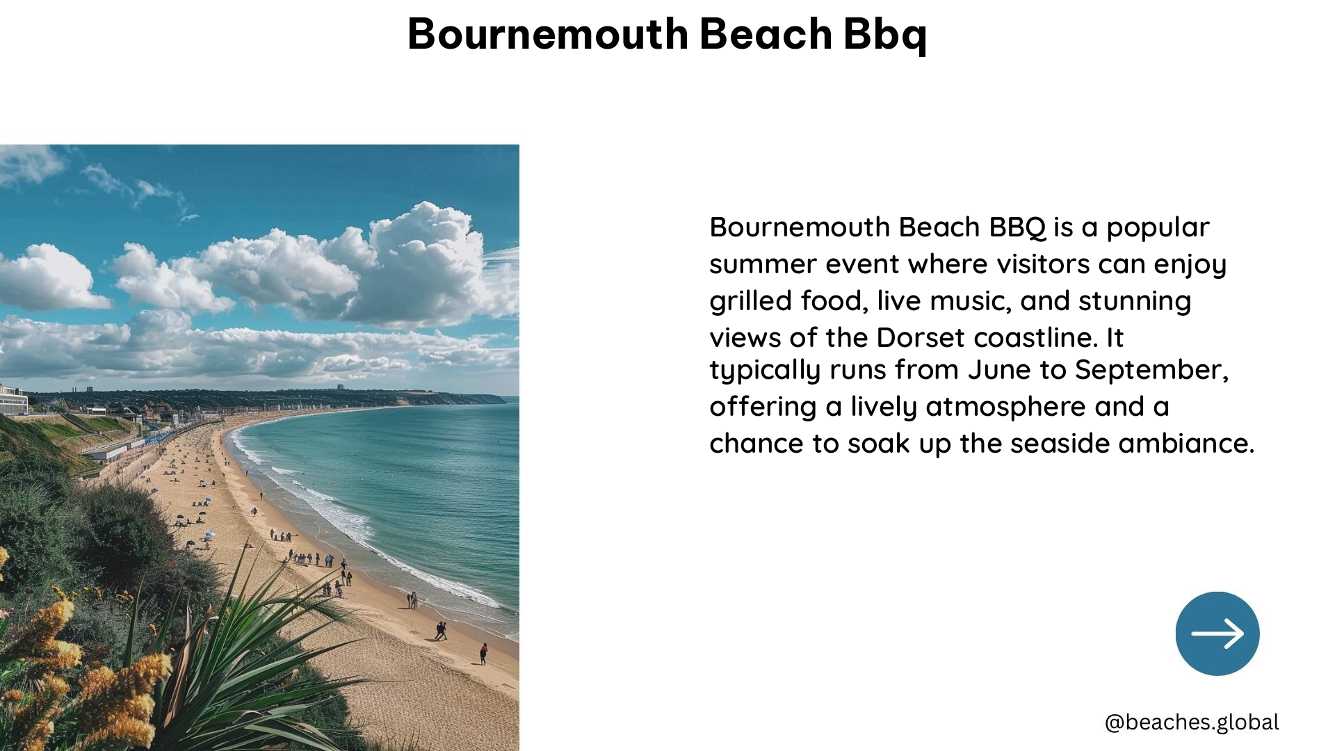 bournemouth beach bbq