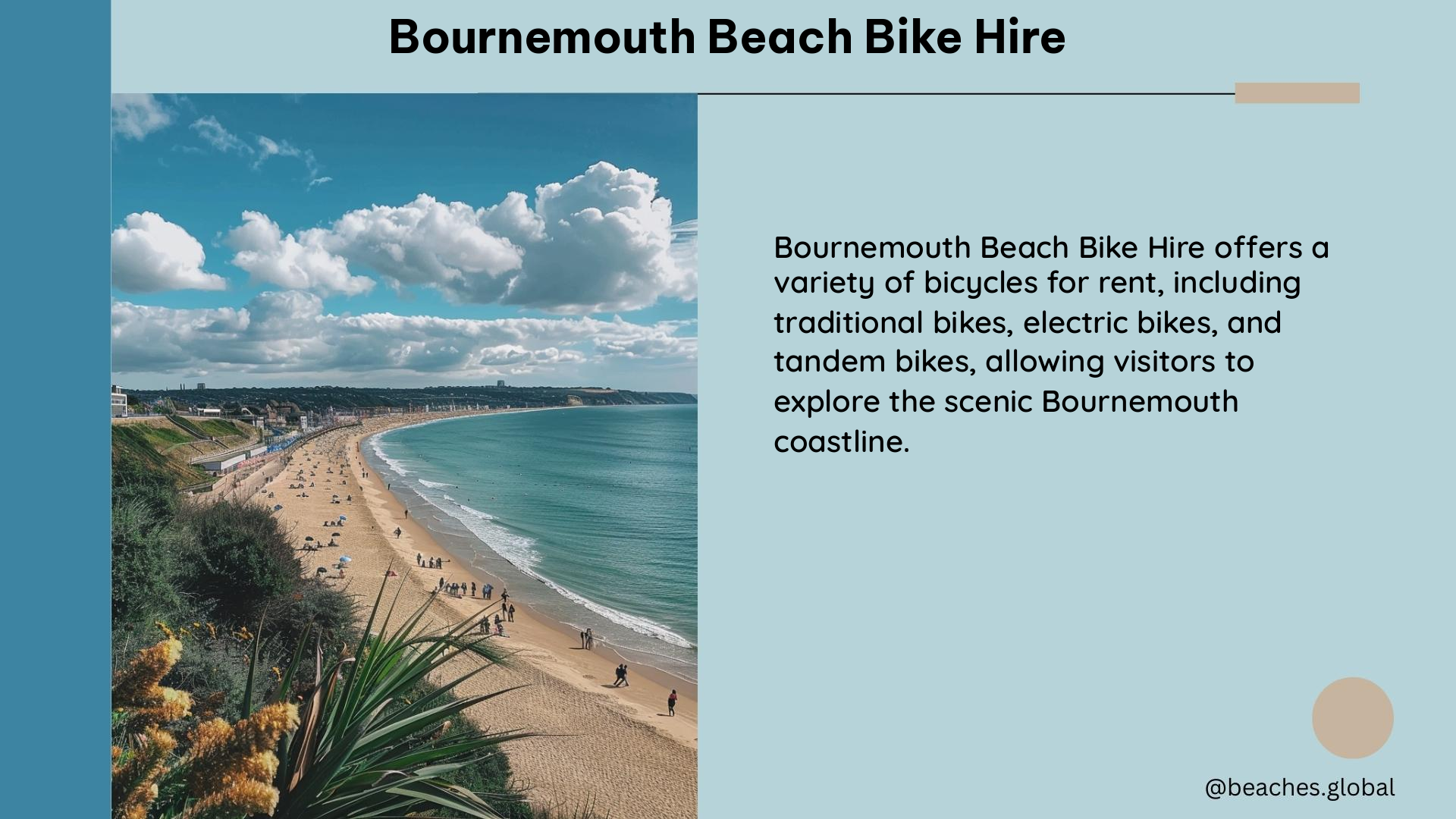 bournemouth beach bike hire