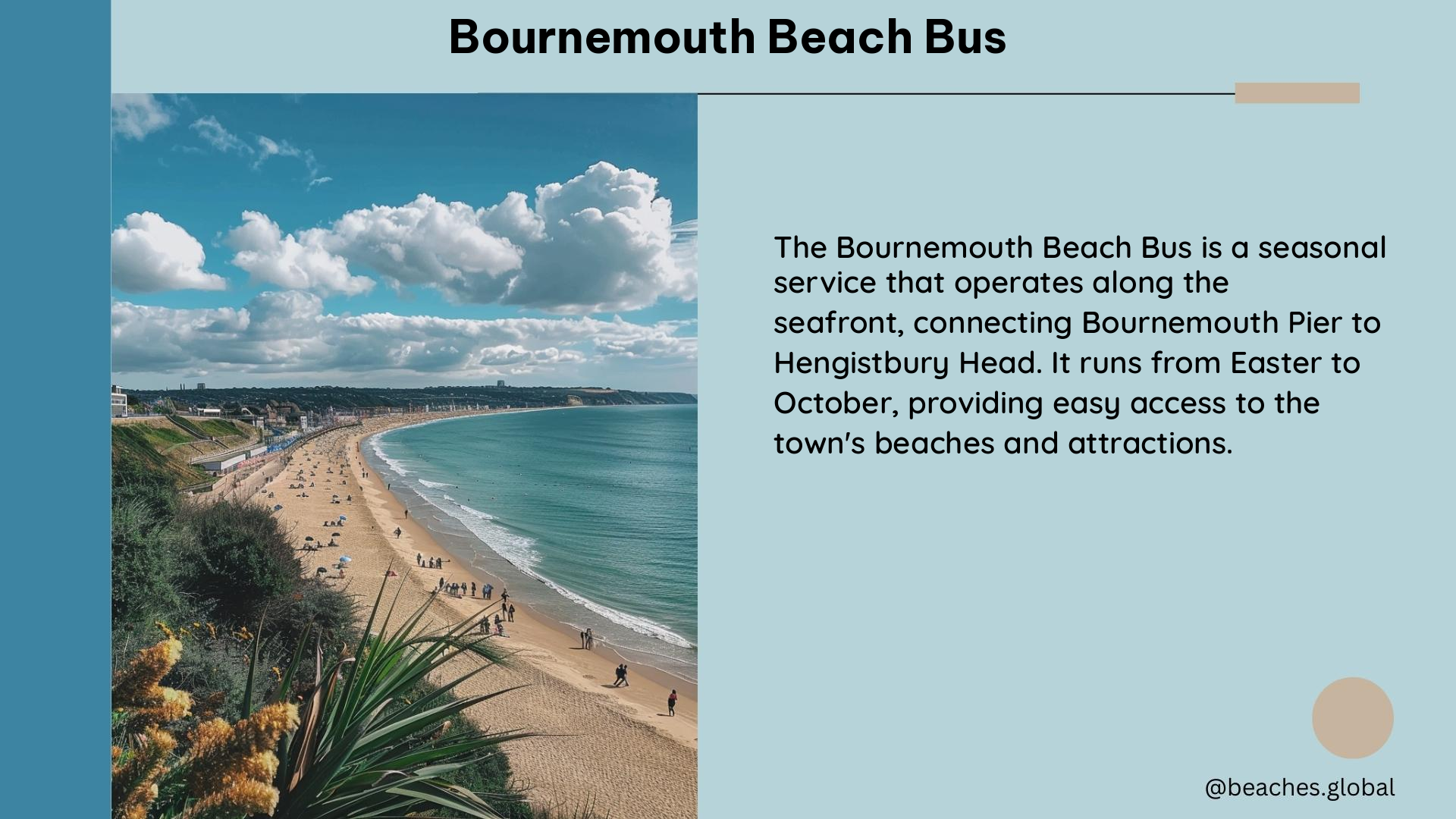 bournemouth beach bus