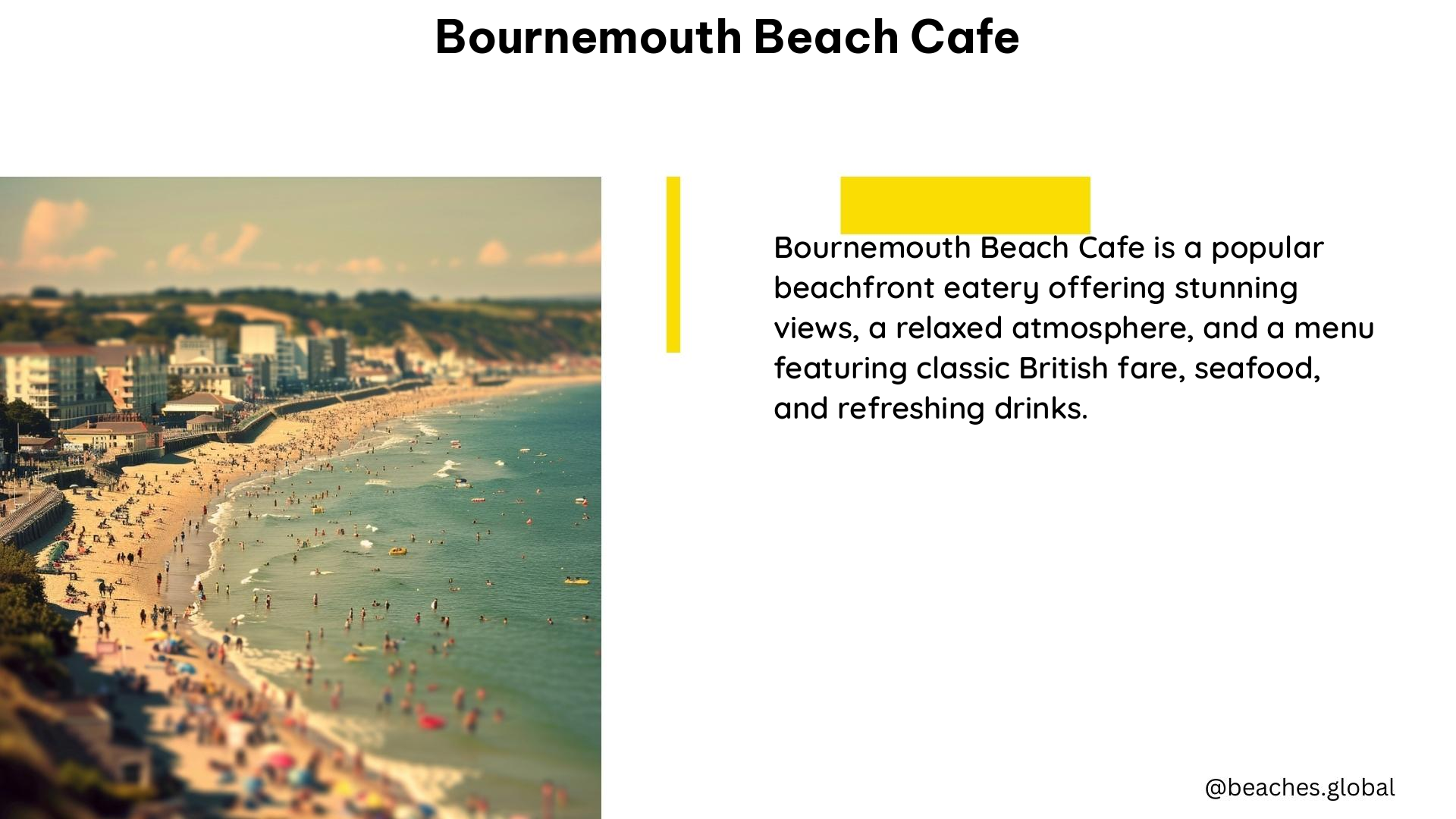 bournemouth beach cafe