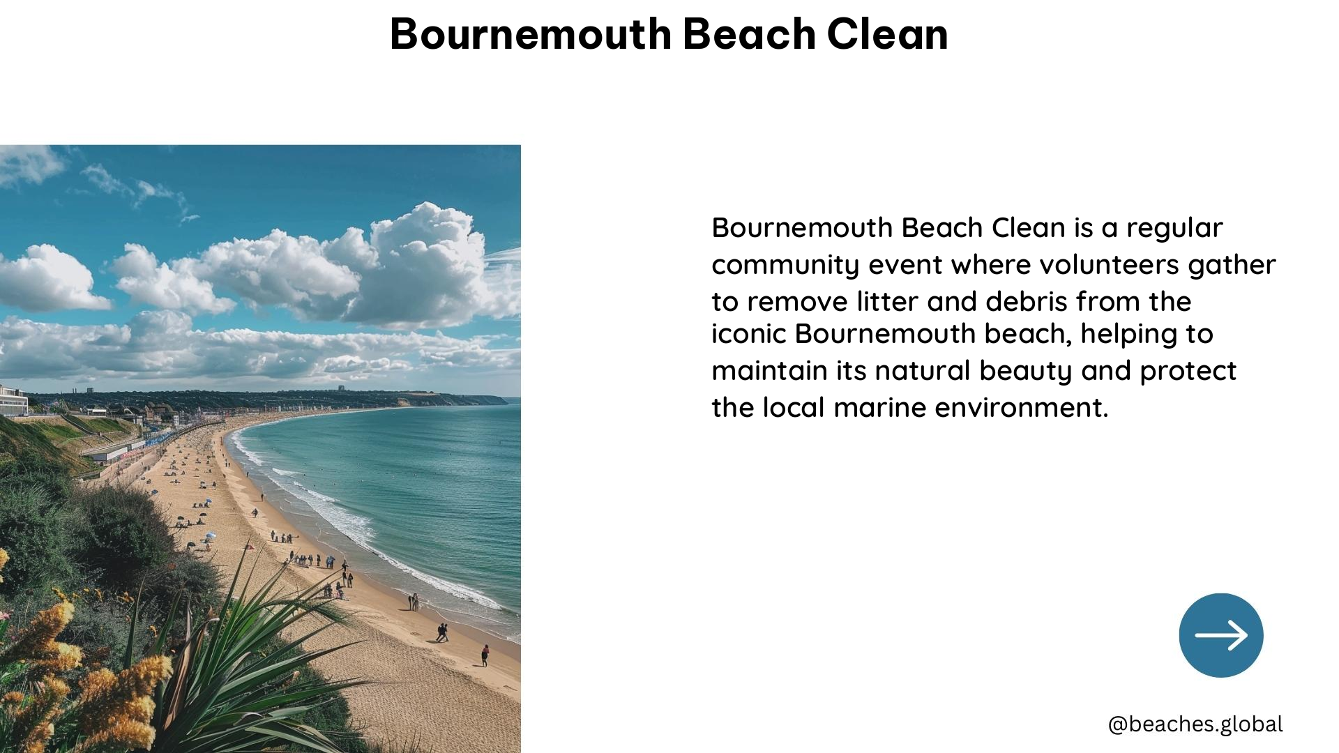 bournemouth beach clean