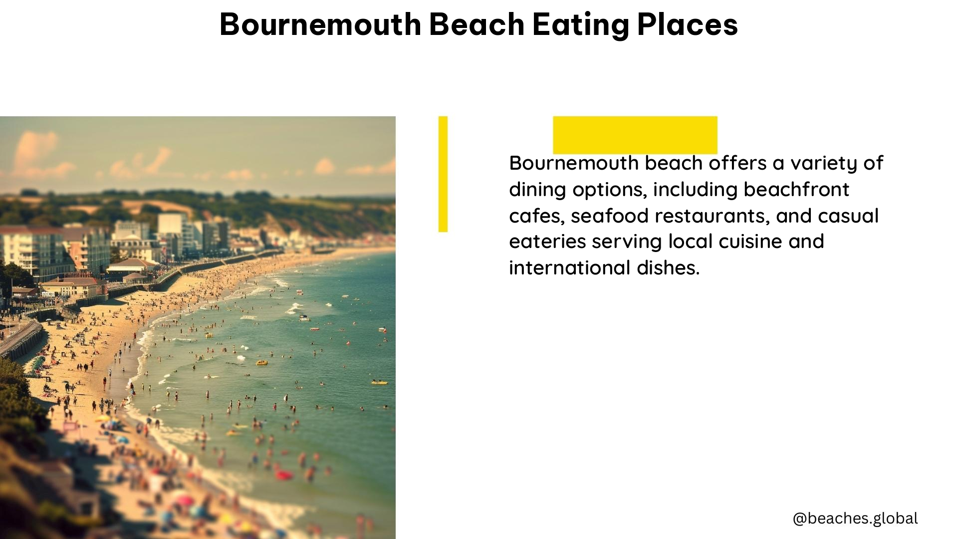 bournemouth beach eating places