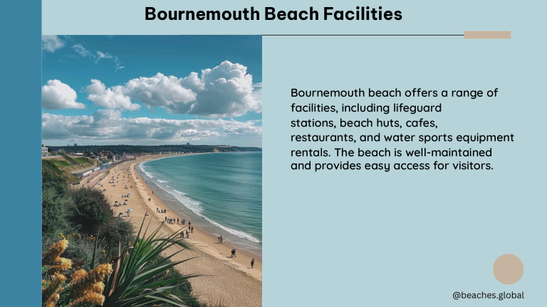 bournemouth beach facilities