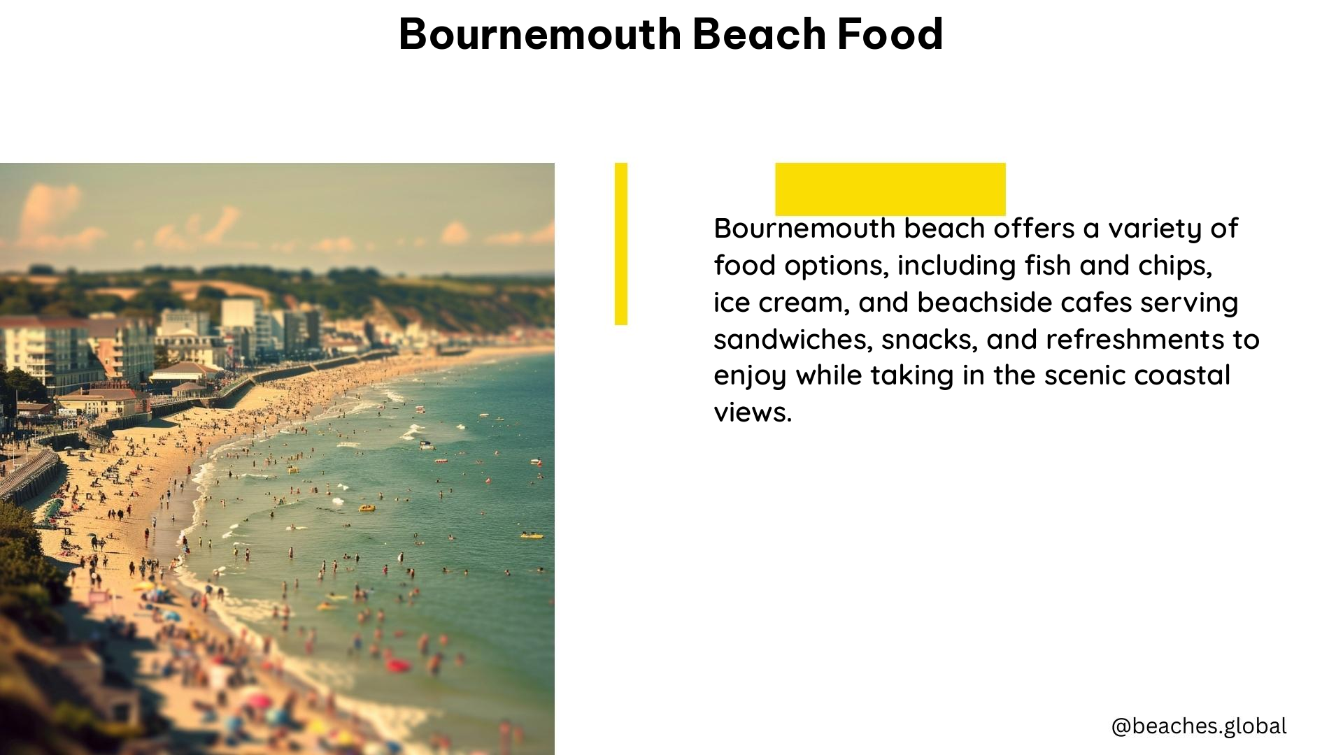 bournemouth beach food