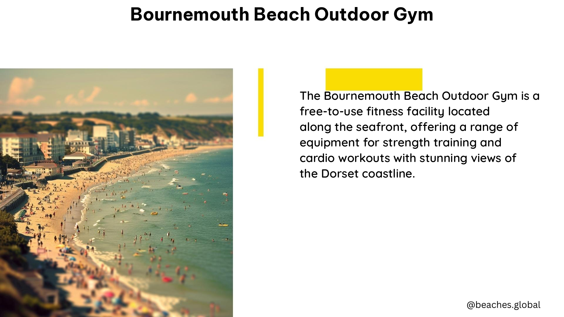 bournemouth beach outdoor gym