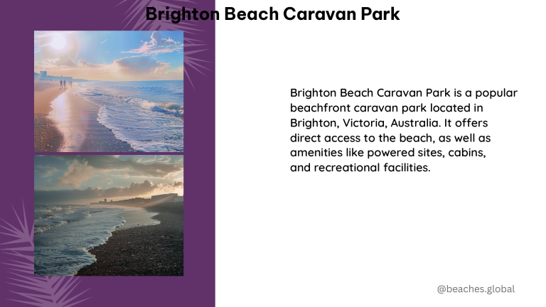 brighton beach caravan park